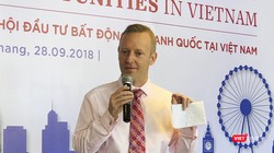 Tân Đại sứ Vương quốc Anh-Gareth Ward tại Việt Nam tại sự kiện giới thiệu cơ hội đầu tư BĐS Anh quốc ở Đà Nẵng