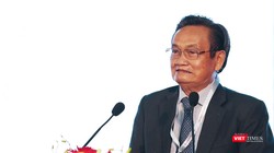 Tiến sĩ Trần Du Lịch-Thành viên Tổ tư vấn kinh tế của Thủ tướng, Trưởng nhóm tư vấn liên kết phát triển vùng duyên hải miền Trung phát biểu tại sự kiện Tọa đàm mùa Xuân 2019 do Thành ủy Đà Nẵng tổ chức hôm ngày 1/3/2019