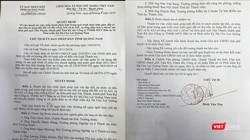 Quyết định thành lập Đoàn Thanh tra liên ngành của UBND tỉnh Quảng Nam để tiến hành tranh tra các vấn đề pháp lý liên quan đến đô đất A51 và A52 hiện do vợ của nguyên Bí thư Tỉnh ủy Quảng Nam sở hữu.