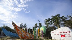 Trong khuôn khổ sự kiện Festival du lịch biển Tam Kỳ 2019, UBND TP Tam Kỳ sẽ khôi phục lại Dự án tranh vẽ nghệ thuật trên thuyền thúng Tam Thanh tại làng nghệ thuật cộng đồng Tam Thanh.