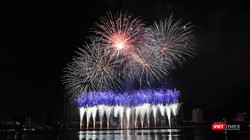 Màn trình diễn pháo hoa tại DIFF 2019