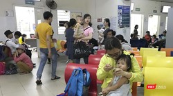 Theo thống kê của Bệnh viện Phụ sản-Nhi TP Đà Nẵng, trong tuần qua đã có gần 720 ca bệnh nhi nhập viện.