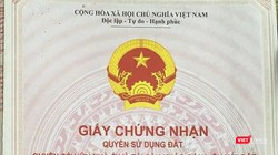 Đã xuất hiện tình trạng sử dụng "sổ đỏ" giả để giao dịch, mua bán
