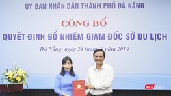 Bà Trương Thị Hồng Hạnh nhận quyết định bổ nhiệm giám đốc Sở Du lịch Đà Nẵng