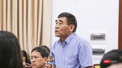 Cử tri Nguyễn Quang Nga ý kiến tại Hội nghị tiếp xúc cử tri quận Thanh Khê diễn ra sáng 19/11