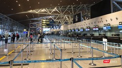 Một góc nhà ga sân bay quốc tế Đà Nẵng