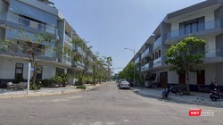 Một góc Dự án khu nhà phố và biệt thự bờ biển Thanh Bình được xây dựng trên diện tích 29 ha do Công ty THHH MTV Phát triển nhà Đa Phước thực hiện