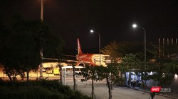 Máy bay đưa số du khách Hàn Quốc trong chuyến bay từ TP Daegu (Hàn Quốc) đến Đà Nẵng hôm 24/2 về nước