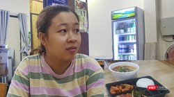 Chị Phạm Thị Bích Thuận - Đầu bếp chính kiêm quản lý nhà hàng Jin SunDae, nơi chế biến suất ăn cho số du khách Hàn Quốc cách ly tại Bệnh viện Phổi Đà Nẵng