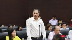 Ông Cao Trí Dũng - Chủ tịch Hiệp hội Du lịch TP Đà Nẵng phát biểu tại buổi gặp mặt cộngk đồng DN của UBND TP Đà Nẵng diễn ra sáng 4/3