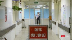 Khu vực cách ly đối với các trường hợp nghi mắc COVID-19