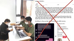 Cơ quan Công an làm việc với bà N.T.H (SN 1984, trú tại Quận Ngũ Hành Sơn, TP Đà Nẵng), người  sử dụng tài khoản facebook cá nhân đăng tải thông tin sai sự thật về việc 2 du khách người Anh mắc COVID-19 đưa “gái” về khách sạn gây hoang mang trong dư luận 