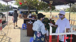 Chốt kiểm soát dịch taij khu vực giáp  ranh Đà Nẵng và Quảng Nam