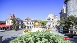 Cảnh hiếm thấy khi Khu du lịch Sun Wolrd Bà Nà Hills (Đà Nẵng) vắng bóng du khách