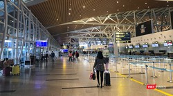Một góc Sân bay quốc tế Đà Nẵng trong mùa dịch COVID-19