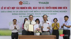 Đại diện THADI và Đại học Đông Á tại lễ ký kết hợp tác đào tạo