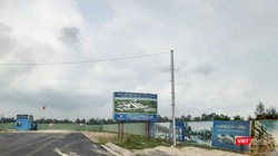 Một góc dự án bất động sản do Công ty CP Bách Đạt An làm chủ đầu tư ở Quảng Nam đã bán hàng cho khách nhưng trùm mền nhiều năm nay