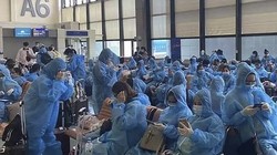 Công dân Việt Nam về nước (ảnh Kênh14.vn)