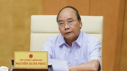 Thủ tướng Nguyễn Xuân Phúc phát biểu tại cuộc họp - Ảnh: VGP/Quang Hiếu