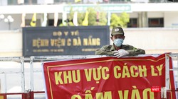 Bệnh viện C Đà Nẵng trong ngày phong tỏa đầu tiên