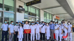 Đoàn bác sỹ tỉnh Phú Thọ đến Quảng Nam để hỗ trợ địa phương chống dịch COVID-19