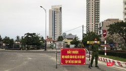 Chốt kiểm soát dịch COVID-19 yêu cầu người dân không đi vào khu vực phong toả