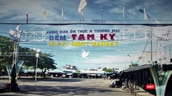 Khu vực chợ đêm Vườn Lài, TP Tam Kỳ, Quảng Nam