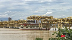 Cầu Nguyễn Văn Trỗi (Đà Nẵng) trong một lần nâng hạ