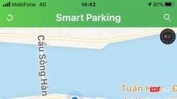 Ứng dụng thu phí đậu đỗ xe Smart Parking trên địa bàn TP Đà Nẵng dừng hoạt động để thí điểm My Parking từ ngày 1/10.