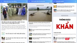 Ứng dụng Zalo cung cấp thông tin bão lũ cho người dân