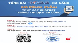 Hướng dẫn cài đặt ứng dụng Chatbot 1022 Đà Nẵng