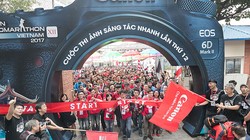 Các thí sinh tại vạch xuất phát, sẵn sàng "săn" ảnh theo chủ đề. Ảnh: Canon