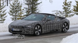 BMW i8 Spyder chạy thử tại Thụy Điển.