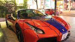 Siêu xe Ferrari 488 GTB mang phong cách Người Nhện.