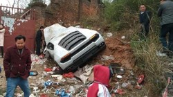 Hiện trường vụ tai nạn. Ảnh: Carnewschina.