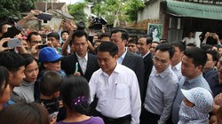 Chủ tịch UBND Hà Nội, ông Nguyễn Đức Chung đã phải đối thoại trực tiếp với dân Đồng Tâm, Mỹ Đức.