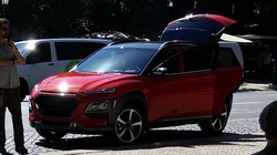 Ảnh thực tế Hyundai Kona, SUV mới phân khúc B. Ảnh: Autoevolution. 
