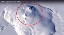 Nghi vấn xác phi thuyền khổng lồ của người ngoài hành tinh đâm xuống Nam Cực.