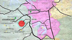 Bản đồ quy hoạch Khu du lịch Tản Viên - Ảnh: Dân trí