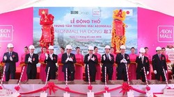 Lễ Động thổ AEON Mall Hà Đông vừa diễn ra vào ngày 11/3 vừa qua - Ảnh: An ninh Thủ đô.