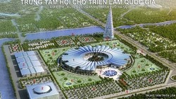 Phối cảnh Trung tâm hội chợ triển lãm Quốc gia.