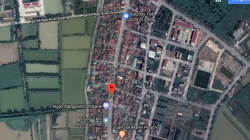 Tuyến đường có điểm đầu (điểm 1) tại vị trí giao với tuyến đường Ngô Xuân Quảng.