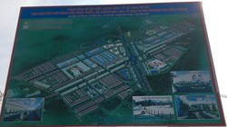 Dự án Khu chợ đầu mối nông sản thực phẩm, hệ thống kho vận và khu đô thị Thương mại Vĩnh Tường có quy mô diện tích lập quy hoạch hơn 186ha, nằm trên địa phận 3 xã: Tân Tiến, Lũng Hòa và Yên Lập. Ảnh: Vietnamnet