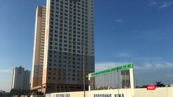 Khu chung cư quốc tế Booyoung thuộc Khu đô thị Mỗ Lao là vị trí đắc địa của quận Hà Đông, nhưng vẫn thuộc danh sách các dự án chậm tiến độ.