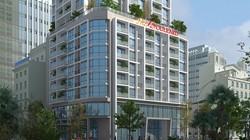 Phối cảnh dự án cải tạo chung cư 22 Liễu Giai, Hà Nội. (Tên thương mại: Tòa nhà Chung cư và Thương mại The Boulevard)