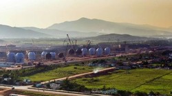 Một góc Khu kinh tế Nghi Sơn. Ảnh: Trọng Đạt/TTXVN.