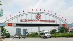 Quy hoạch Trung tâm thị trấn Trạm Trôi theo hướng huyện Hoài Đức thành quận.
