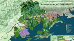 Định hướng phát triển không gian Khu kinh tế cửa khẩu Móng Cái, Quảng Ninh.