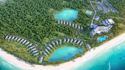 Phối cảnh quần thể du lịch, nghỉ dưỡng, sinh thái và vui trơi giải trí FLC Nghệ An/ Ảnh: flc.vn