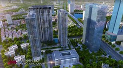 Dự án Vinhomes Metropolis có tổng diện tích khoảng 3,5ha tại địa chỉ số 29 Liễu Giai, quận Ba Đình, Hà Nội.